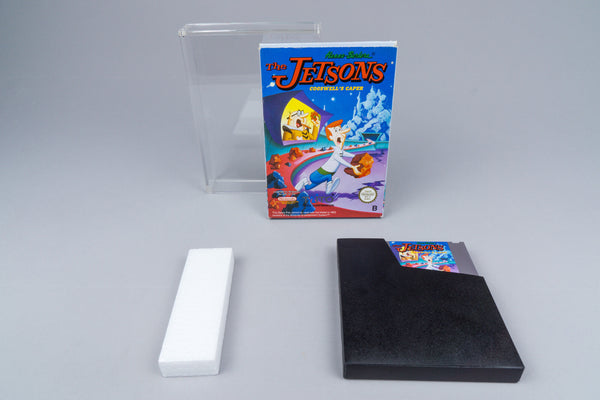 Nintendo NES The Jetsons: Cogswell's Caper Acrylcase OVP PAL B JN-FRG