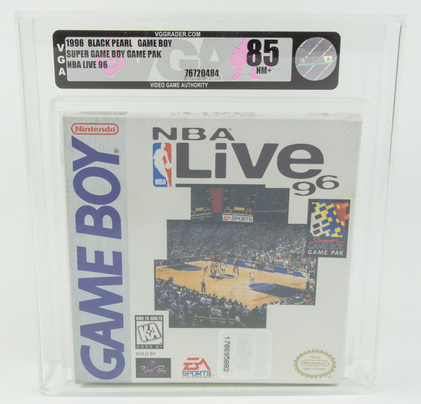 Nintendo Game Boy NBA Live 96 New / Sealed VGA 85 Near Mint