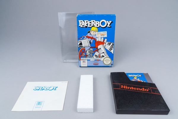 Nintendo NES Paperboy OVP CIB PAL B PY-FRG