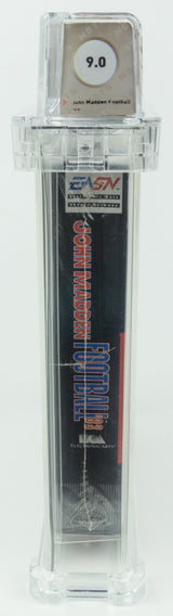 Super Nintendo *John Madden Football '93* SNES Sealed WATA no VGA 9.0 B+