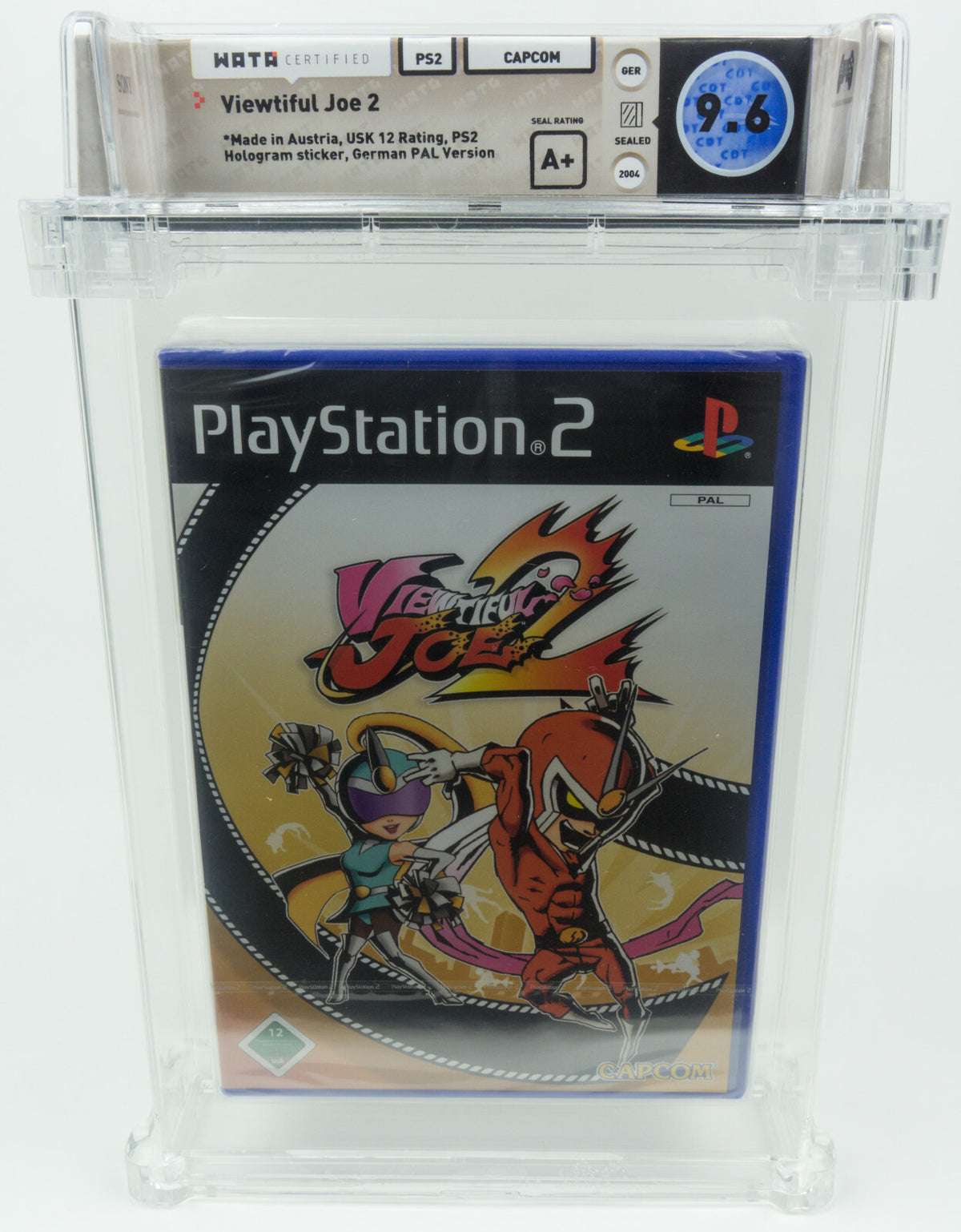 Playstation 2 *Viewtiful Joe 2* PS2 Sealed WATA 9.6 A+ no VGA