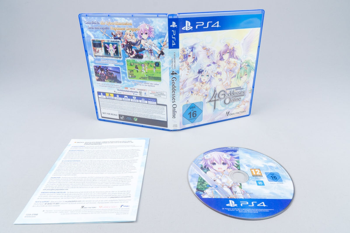 Playstation 4 *Cyberdimension Neptunia: 4 Goddesses Online* PS4 OVP