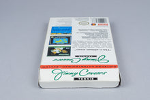 Nintendo NES *Jimmy Connors Tennis* CIB OVP Reg Card NTSC-U/C JT-USA