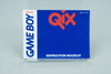 Nintendo Game Boy *Qix* CIB OVP QX-USA