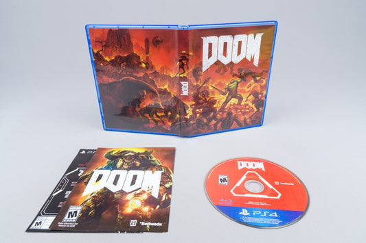 Playstation 4 *Doom* PS4 OVP USK 18
