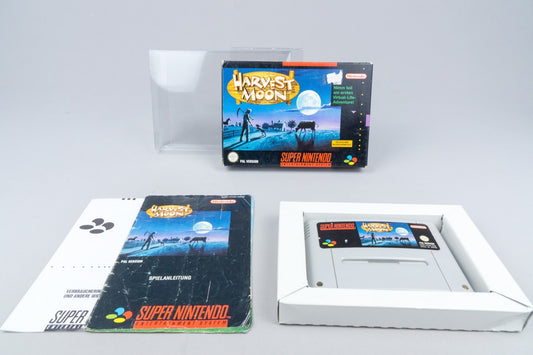 Super Nintendo *Harvest Moon* SNES OVP CIB AYWD-NNOE