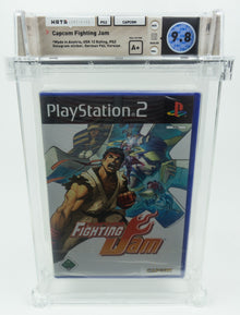 Playstation 2 *Capcom Fighting Jam* PS2 Sealed WATA 9.8 A+ no VGA