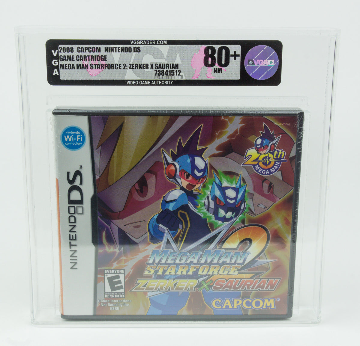 Nintendo DS *Mega Man Starforce 2: Zerker x Saurian* New / VGA 80+ NM