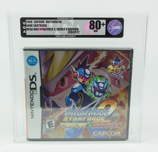 Nintendo DS *Mega Man Starforce 2: Zerker x Saurian* New / VGA 80+ NM
