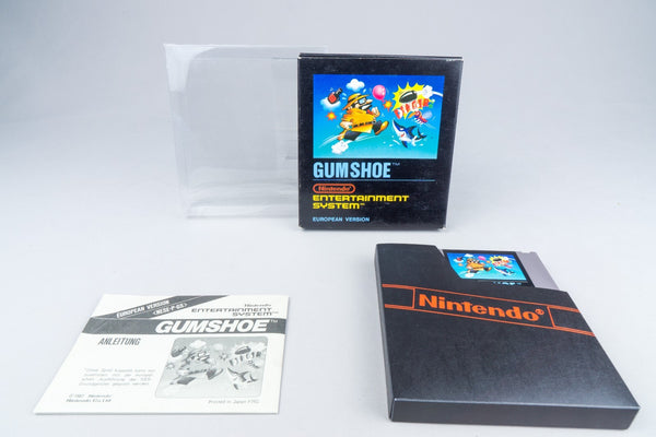Nintendo NES *Gumshoe* OVP CIB PAL B GS-EEC/FRG Bienengräber +