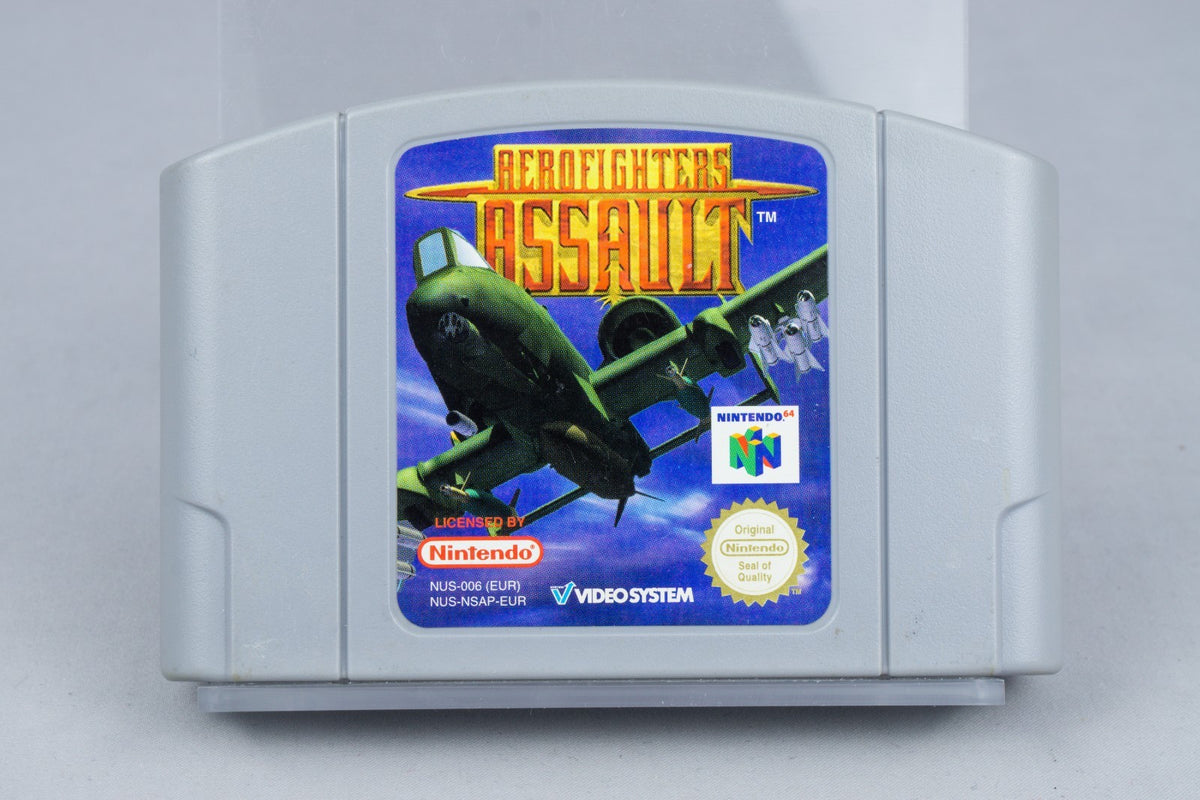 Aerofighters Assault Nintendo 64 N64 Modul PAL
