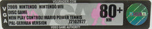 Nintendo Wii *New Play Control! Mario Power Tennis* New / VGA 80+ Near Mint