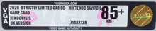 Nintendo Switch *Xeno Crisis* Neu / Sealed VGA 85+ Strictly Limited #29