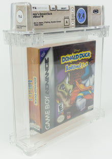 Game Boy Advance *Disney's Donald Duck Adv@nce!*#* GBA Sealed WATA 9.4 A no VGA