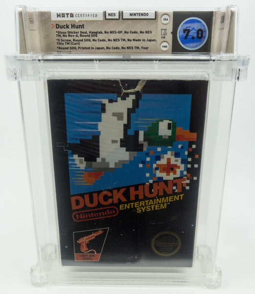 Nintendo NES *Duck Hunt* WATA 7.0 CIB no VGA Second Print