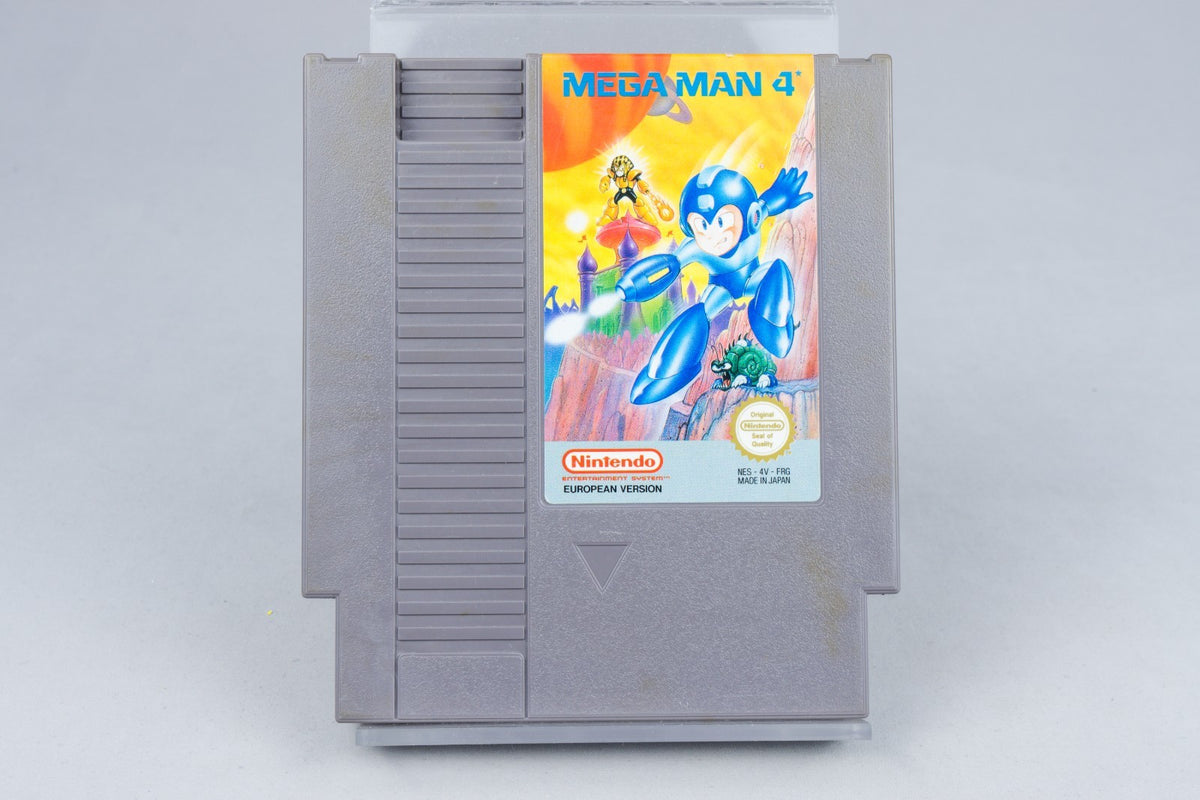 Mega Man 4 Nintendo NES Modul PAL B 4V-FRG +