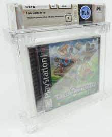 Playstation 1 *Tail Concerto* PS1 New / Sealed / WATA 9.6 A no VGA