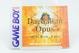 Nintendo Game Boy *Daedalian Opus* OVP CiB Anleitung PU-USA #2