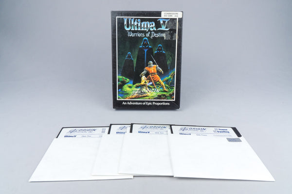 Commodore C64 / 128 *Ultima V: Warriors of Destiny* OVP