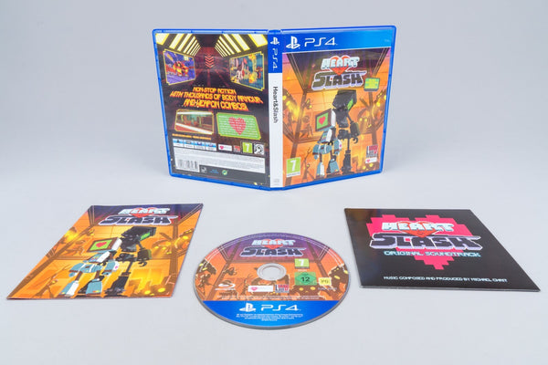 Playstation 4 *Heart & Slash* PS4 OVP + Soundtrack CD