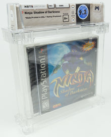 Playstation 1 *Ninja: Shadow of Darkness* PS1 New / Sealed / WATA 9.2 A+ no VGA