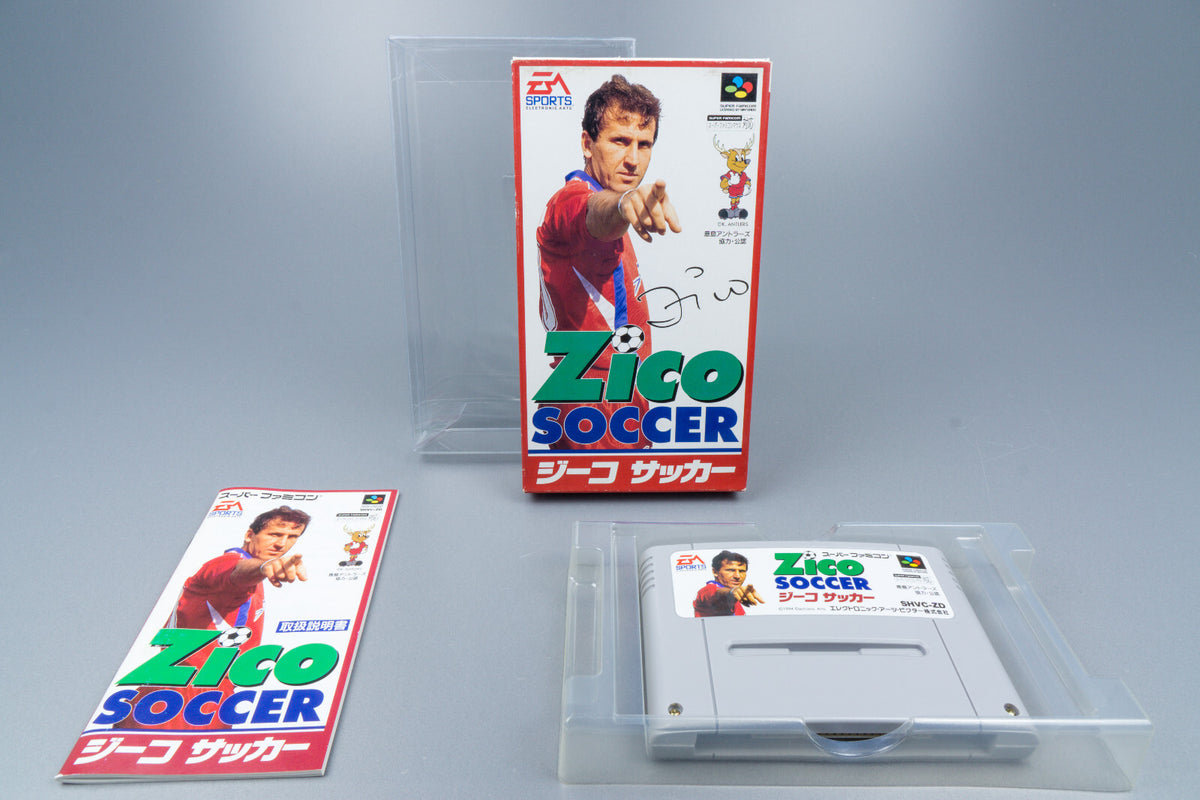 Super Famicom *Zico Soccer* SFC OVP mit Anleitung NTSC-J