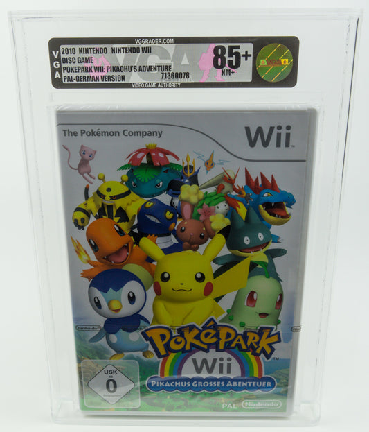 Nintendo Wii *Pokepark Wii: Pikachus Grosses Abenteuer* New / VGA 85+ Near Mint+