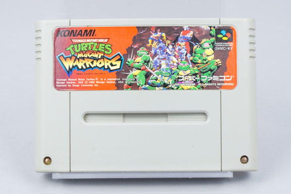 Super Famicom *Teenage Mutant Ninja Turtles: Mutant Warriors* SFC Modul NTSC-J