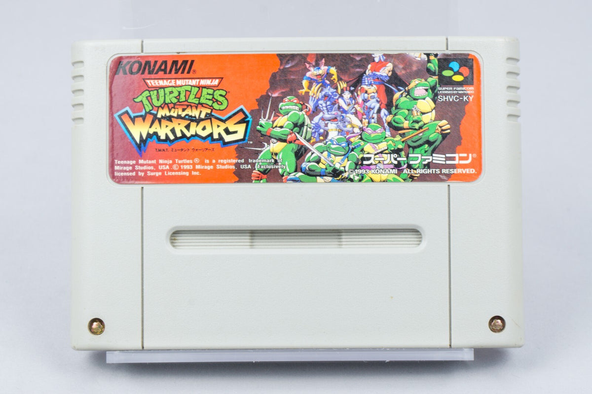 Super Famicom *Teenage Mutant Ninja Turtles: Mutant Warriors* SFC Modul NTSC-J