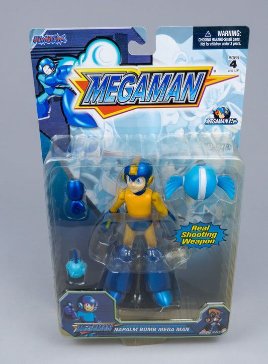 Capcom *Megaman 15th Napalm Bomb Mega Man* 2004 Jazwares Action Figur New / Neu