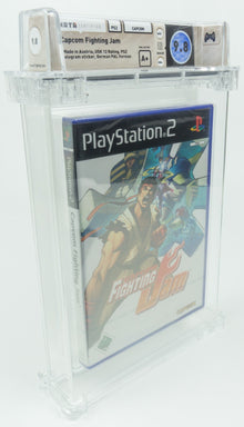 Playstation 2 *Capcom Fighting Jam* PS2 Sealed WATA 9.8 A+ no VGA