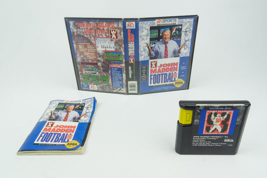Sega Genesis *John Madden Football '93* OVP mit Anleitung NTSC-U/C
