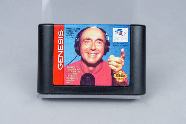 Dick Vitale's "Awesome, Baby" College Hoops Sega Genesis Modul NTSC-U/C
