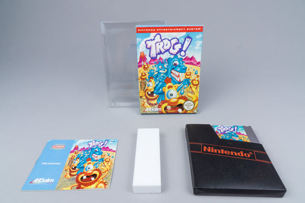 Nintendo NES Trog! OVP CIB PAL B 4A-FRG