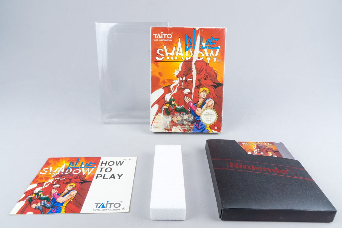 Nintendo NES *Blue Shadow* OVP CIB PAL B 27-NOE +