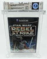Nintendo Gamecube *Star Wars Rogue Squadron III Rebel Strike* Sealed WATA 9.8 B+