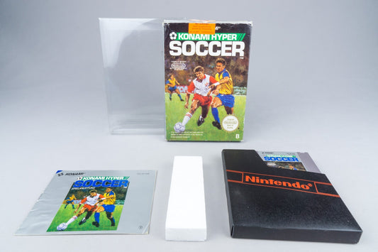 Nintendo NES *Konami Hyper Soccer* OVP CIB PAL B 86-NOE +