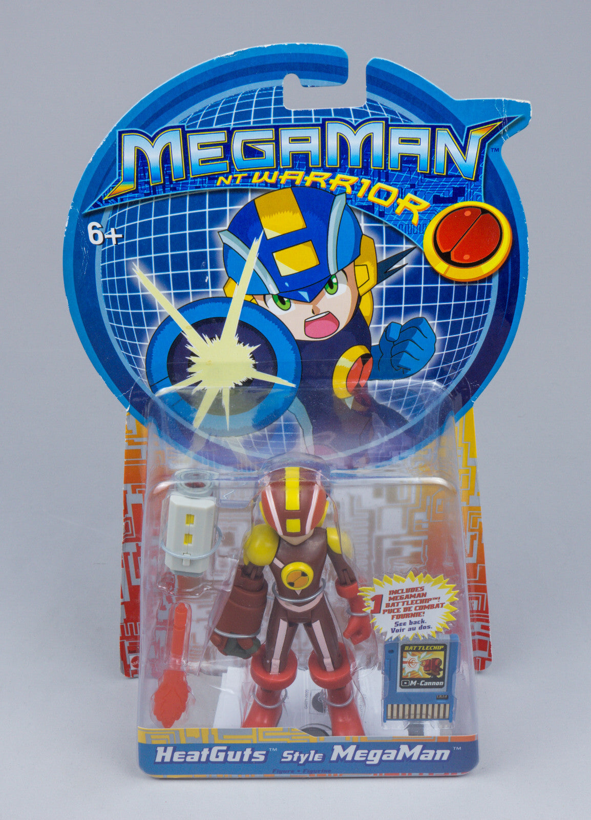 Mattel *MegaMan NT Warrior HeatGuts Style Mega Man* 2006 Action Figur New / Neu
