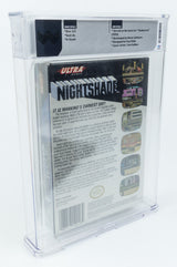 Nintendo NES *Nightshade* Sealed WATA 8.5 B+ no VGA