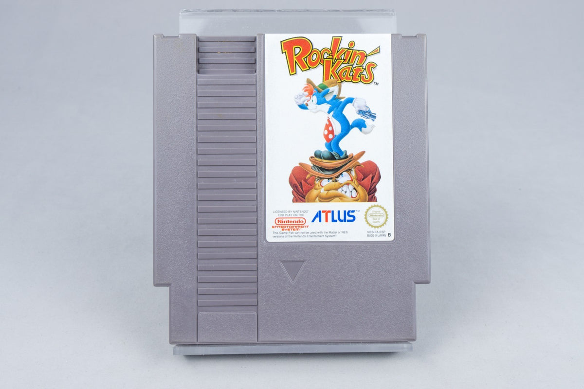 Rockin' Kats Nintendo NES Modul PAL B 7A-ESP +
