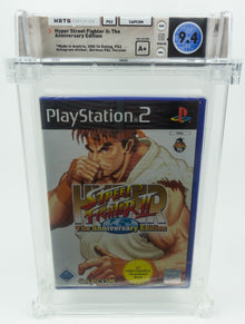 Playstation 2 *Hyper Street Fighter II: The Anniversary Edition* PS2 WATA 9.4 A+
