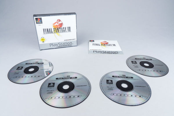 Playstation 1 *Final Fantasy VIII* PS1 OVP mit Anleitung PAL Platinum #2