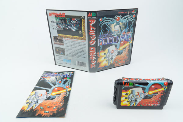 Sega Mega Drive *Atomic Robo-Kid* OVP mit Anleitung NTSC-J