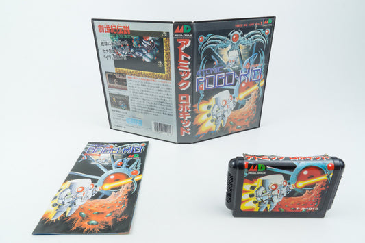 Sega Mega Drive *Atomic Robo-Kid* OVP mit Anleitung NTSC-J