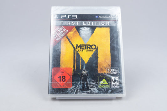 Playstation 3 *Metro: Last Light - First Edition* PS3 Neu / Sealed USK 18