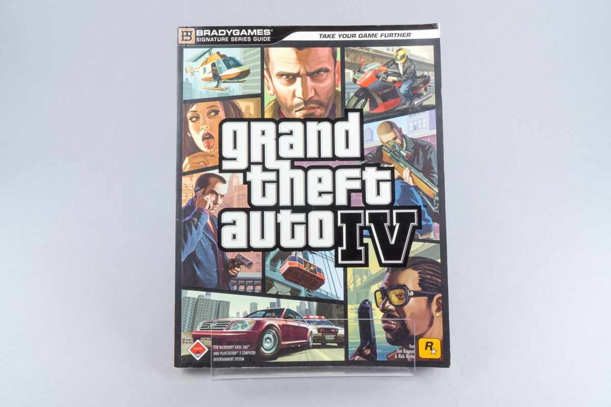 Brady Games *Grand Theft Auto IV – Das offizielle Strategiebuch* PS3 Xbox 360