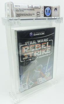 Nintendo Gamecube *Star Wars Rogue Squadron III Rebel Strike* Sealed WATA 9.8 B+