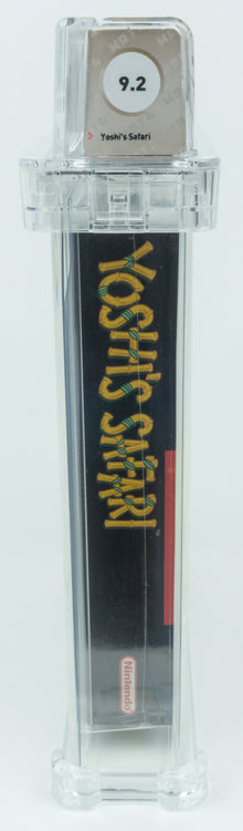 Super Nintendo *Yoshi's Safari* SNES Sealed WATA 9.2 A+ no VGA Spanish