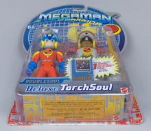 Mattel *MegaMan NT Warrior Double Soul Deluxe TorchSoul* 2005 Action Figur New