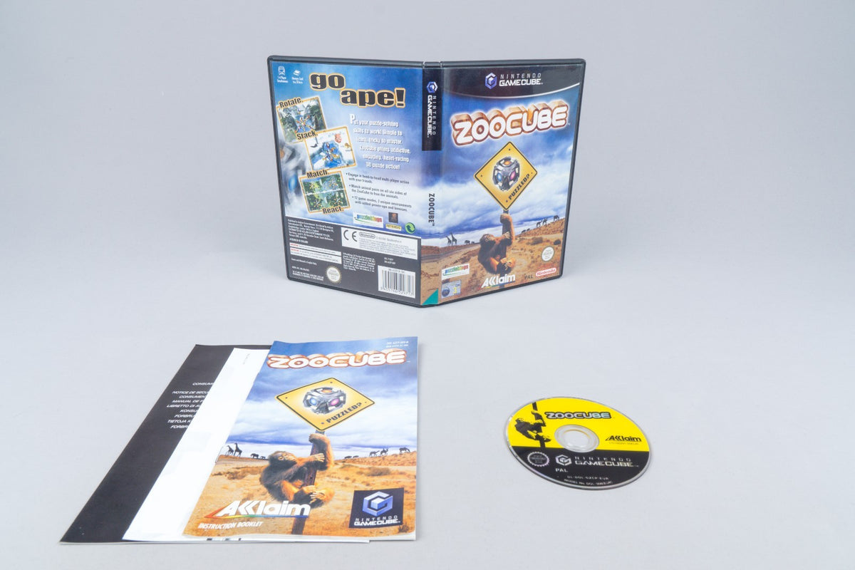 Nintendo Gamecube *Zoocube* OVP mit Anleitung